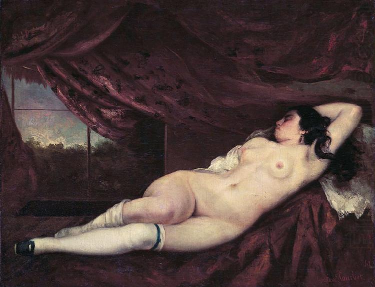 Gustave Courbet Nude Reclining Woman china oil painting image